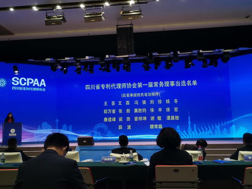 梁田荣任四川省专利代理师协会首届理事会副会长及常务理事，助力法律事务代理事业发展